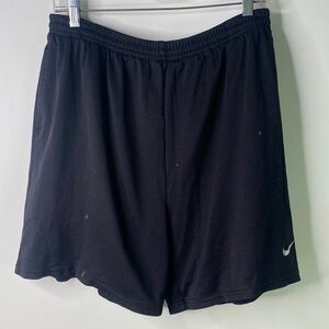 Vtg USA Nike Men’s Size XL Black Athletic Shorts with Pockets - USED - 1327